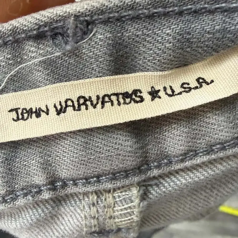 John Varvatos USA Grey Denim Jeans Size 36R